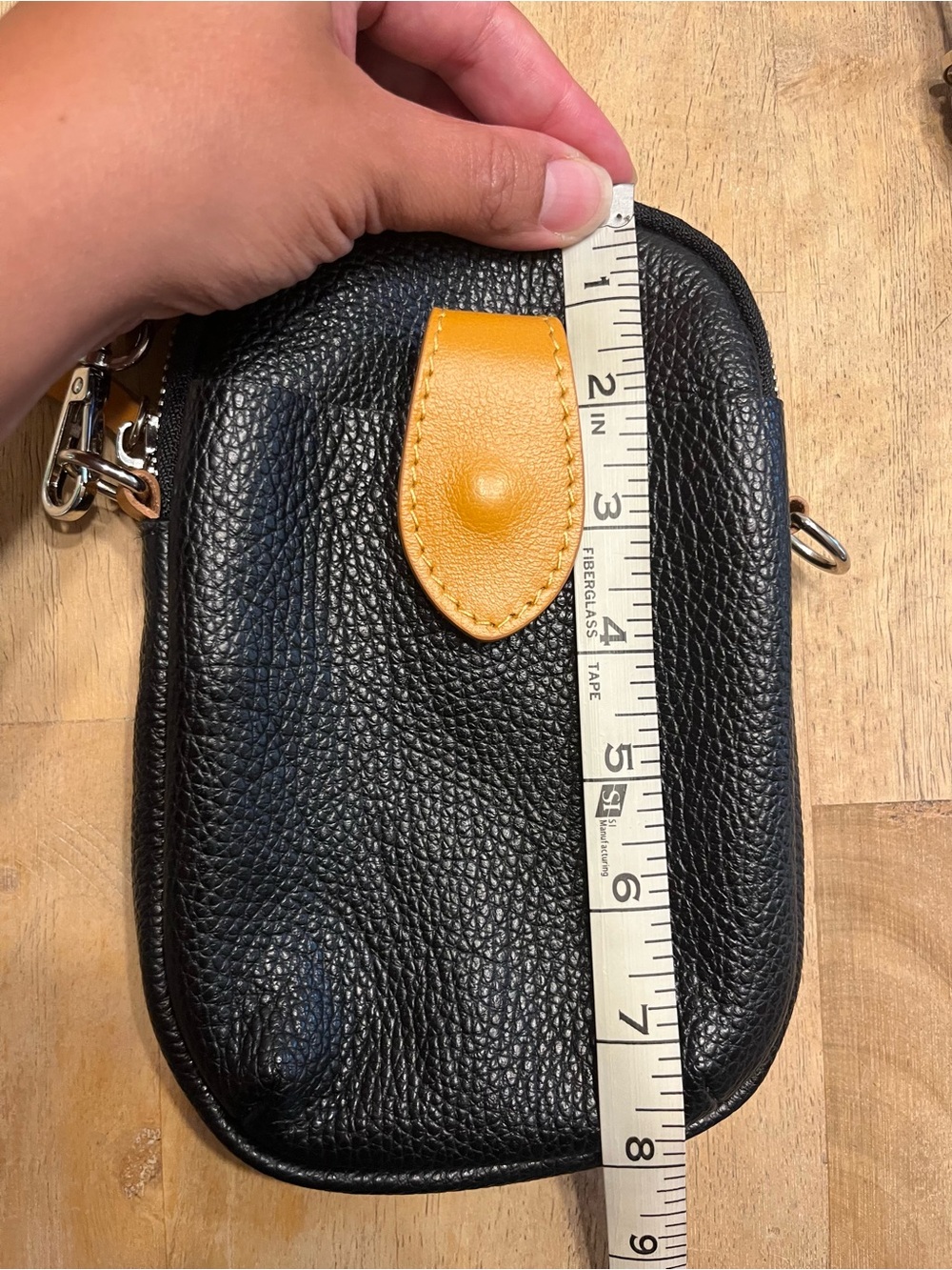 Divina Firenze Made in Italy Genuine Leather Crossbody - Picture 7 of 8